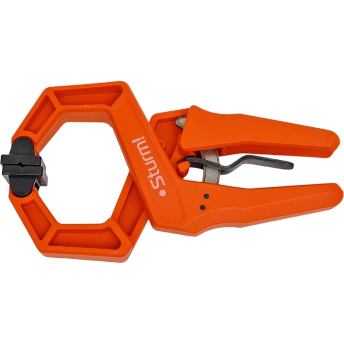 Струбцина Sturm клещеобразная с храповым механизмом, длина 200мм, зев 50мм, 1078-09-050