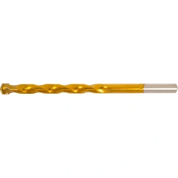 Победитовое сверло по бетону (10 шт; 6х100 мм; титан) профи Атака 8090090