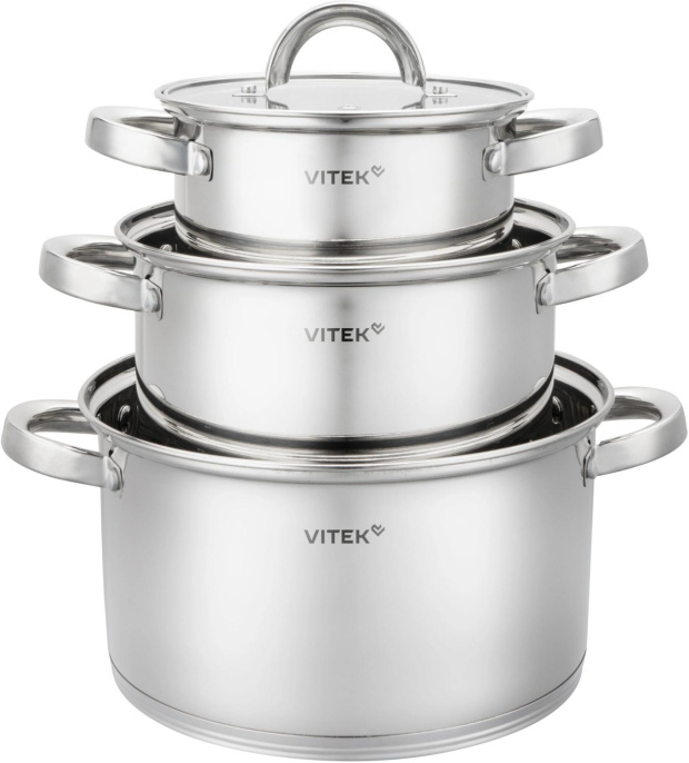 Набор кастрюль Vitek Вдохновение VT-SS1526 6 предметов