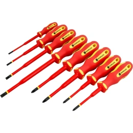 Набор диэлектрических отверток с тонким жалом NORGAU 8 предметов ,тип NSB172VDE-008 067123008