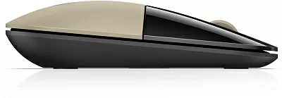 Манипулятор HP Z3700 Wireless Mouse - Gold cons