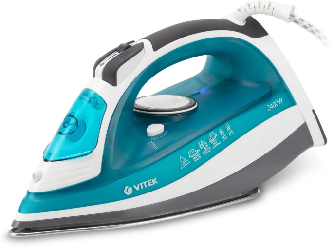 Утюг Vitek VT-1265, 2400Вт, изумрудный