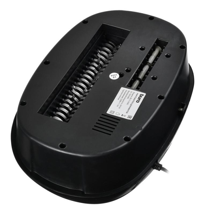 Уничтожитель бумаг Buro Office BU-S1204D,  P-4,  5х38 мм, 12 лист. одновременно, 21л