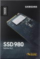 Накопитель SSD SAMSUNG 500Gb 980 M.2 2280, PCI-E Gen3 x4, NVMe, R/W 3100/2600MB/s, 300TBW MZ-V8V500BW