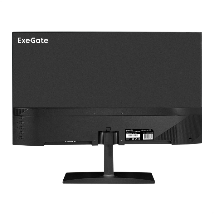 Монитор 23.8" 100 Гц ExeGate ProSmart EH2400 (IPS LED Grade A+, FHD, 1920x1080@100Hz, 16:9, 250cd/m2, 1500:1, 178°/178°, 3-5ms, D-Sub, HDMI, FreeSync, Flicker-free, Low Blue Light, HDMI cable 1.5m, VESA, регулировка наклона (tilt), black) EX300419RUS