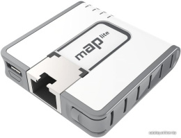 Точка доступа MikroTik mAP lite (RBMAPL-2ND) N300 10/100BASE-TX белый