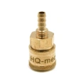 Соединение быстросъемное пневматическое HQ-SH7 «мама»-елочка 8 мм (латунь) HQ-mech УТ000002463