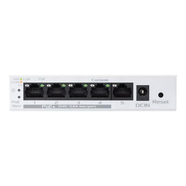 свитч ASUS EBP15//5-Port GbE Smart Managed PoE+ Switch
