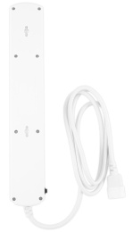 Сетевой фильтр Ippon BK-6-UPS-1.8-10-W, 1.8м, белый