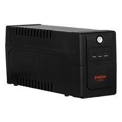 ИБП ExeGate Power Back BNB-600.LED.AVR.4C13 (600VA/360W, LED, AVR, 4*C13, батарея 12V 7.2Ah, Black) EP285538RUS