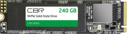 CBR SSD-240GB-M.2-LT22, Внутренний SSD-накопитель, серия "Lite", 240 GB, M.2 2280, PCIe 3.0 x4, NVMe 1.3, SM2263XT, 3D TLC NAND, R/W speed up to 2000/1300 MB/s, TBW TB 120