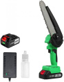Пила цепная аккумуляторная бесщеточная Zitrek GreenSaw 20V (20 В, 4 Ач Li-ion аккумулятор 1 шт, 2 Ач Li-ion аккумулятор 1 шт, ЗУ) 082-1858-1