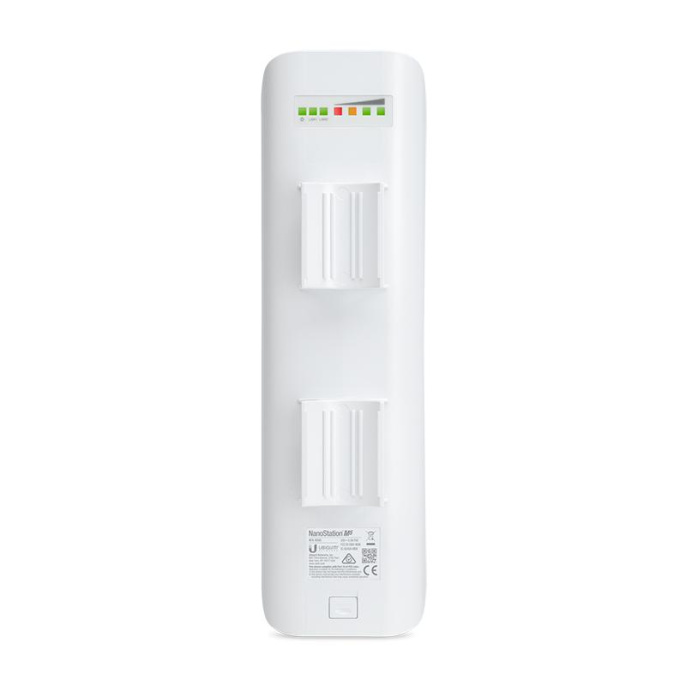 Точка доступа Wi-Fi Ubiquiti NanoStation M5 (NSM5) Ubiquiti точка доступа всепогодная Wi-Fi/TDMA AP/CPE. 802.11n, 5 ГГц, антенна |NSM5| 16 дБ (022548) {20}