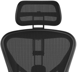 Кресло HERMAN MILLER Aeron C Large, на колесиках, сетка, черный [aeron c large black]