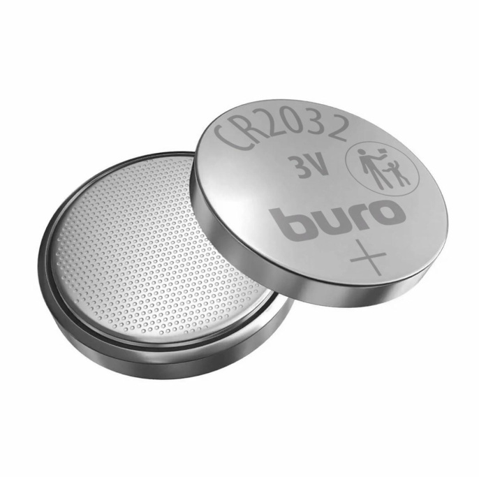 CR2032 Батарейка Buro Lithium 5 шт.