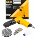 Пневмодрель с реверсом, набором бит и сверл JCB 20 предметов JCB-RP7810 /RP7102/(58338)