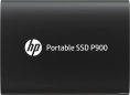 Внешний накопитель SSD USB3.2 HP P900 512GB 7M690AA USB 3.2 Gen2, 2000/2000Mbps, металл, Кабель, цвет Черный