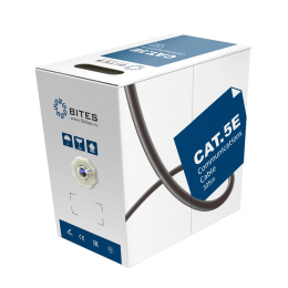 5bites Кабель US5505-305A-BL витая пара UTP / SOLID / 5E / 24AWG / CCA / PVC / BLUE / 305M