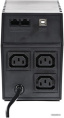 Источник бесперебойного питания Powercom Raptor RPT-600AP 360Вт 600ВА черный
