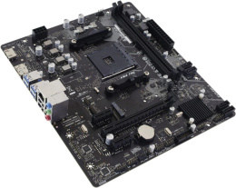 Материнская плата BIOSTAR B550MT Soc-AM4 B550 PCI-E HDMI+DP GbLAN SATA MicroATX 2DDR4 RTL