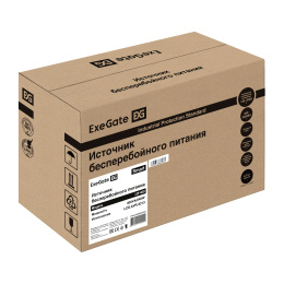 ИБП ExeGate Smart LB-400.LCD.AVR.4C13 (400VA/240W, LCD, AVR, 4*C13, батарея 12V 4.5Ah, Black) EX299623RUS