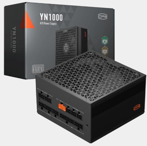 Блок питания PCCooler YN1000, 1000W, ATX3.1/PCIe5.1, APFC, 80+ Gold, 13.5cm Fan, Modular P5-YN1000-G1F