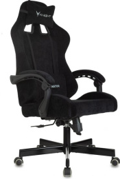 Кресло игровое Knight Terminator черный Light-20 с подголов. крестов. металл