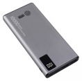 Внешний аккумулятор (Power Bank) Cactus CS-PBFSLT-10000,  10000мAч,  серый