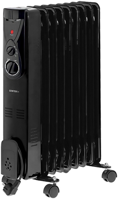 Радиатор масляный Centek CT-6201 2000Вт черный
