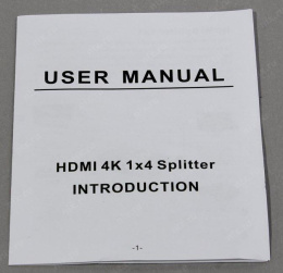 Telecom Разветвитель HDMI 1 4 4k@30Hz TTS7005 [6937510891733]