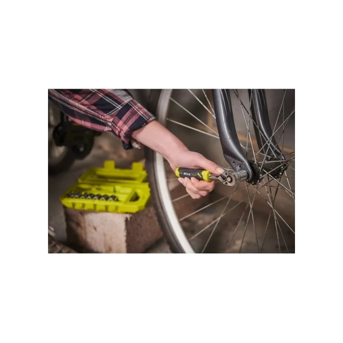 Набор из трещотки и торцевых головок Ryobi RHRS10PC 5132006067