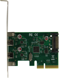 Контроллер PCI-E ASM1142 2xUSB3.1 Type-C Bulk ESPADA