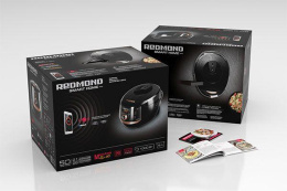 Мультиварка REDMOND RMK-CB391S, 1000Вт, черный