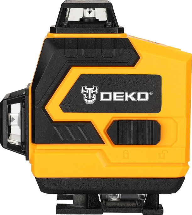 Уровень лазер. Deko DKLL16 & tripod 1 m 2кл.лаз. 520нм цв.луч. зеленый 16луч. 065-0233