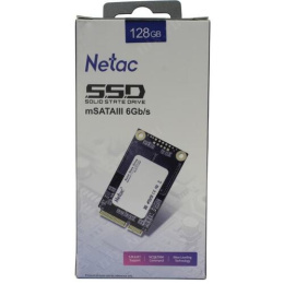 SSD накопитель NETAC N5M 128ГБ, mSATA, SATA III,  mSATA [nt01n5m-128g-m3x]