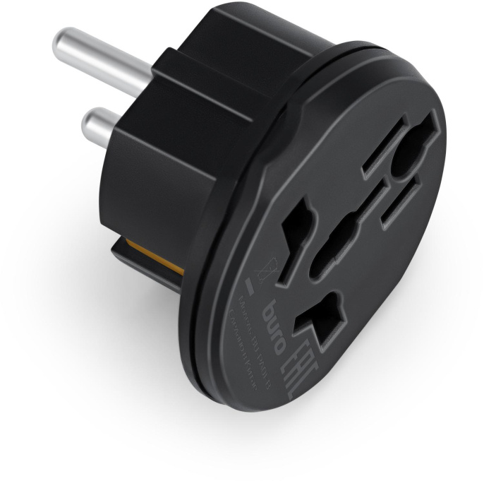 Адаптер-переходник Buro BU-PA01-B, черный