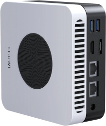 Неттоп Chuwi LarkBox X Core 3 100U 1.2 16Gb SSD512Gb Graphics Windows 11 Pro 2xGbitEth WiFi BT 65W черный/белый 31246918