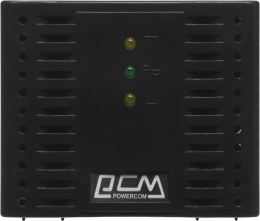 Стабилизатор напряжения Powercom TCA-1200 600Вт 1200ВА черный TCA-1200 BLACK