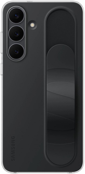 Чехол (клип-кейс) Samsung Grip Case, для Samsung Galaxy S25 FE, черный [ef-gs731cbegru]