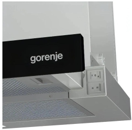 Вытяжка встраиваемая Gorenje TH60E7XB нержавеющая сталь управление: кнопочное (1 мотор)