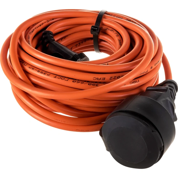 Удлинитель шнур Gigant б/з ПВС 2х0,75 6A 10м IP 44 PE-013 (Россия)