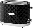 Тостер Galaxy Line GL2912 Черный мощность: 1200 Вт, автоматическое центрирование тостов, режим размораживания, съемный поддон для крошек, длина шнура питания: 0.9 м