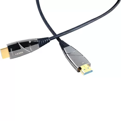 VCOM D3743-20м Кабель optical HDMI to HDMI (19M -19M) 20м ver2.1