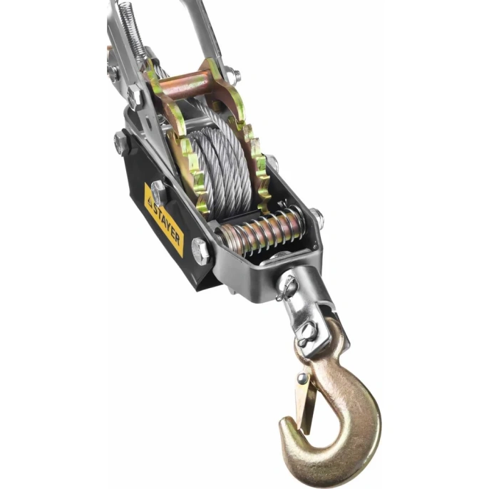 Рычажная тросовая лебедка Stayer MAXPull 4т/3м 4310-4