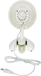 Вентилятор настольный Scarlett SC-DF111S01 25Вт скоростей:2 белый