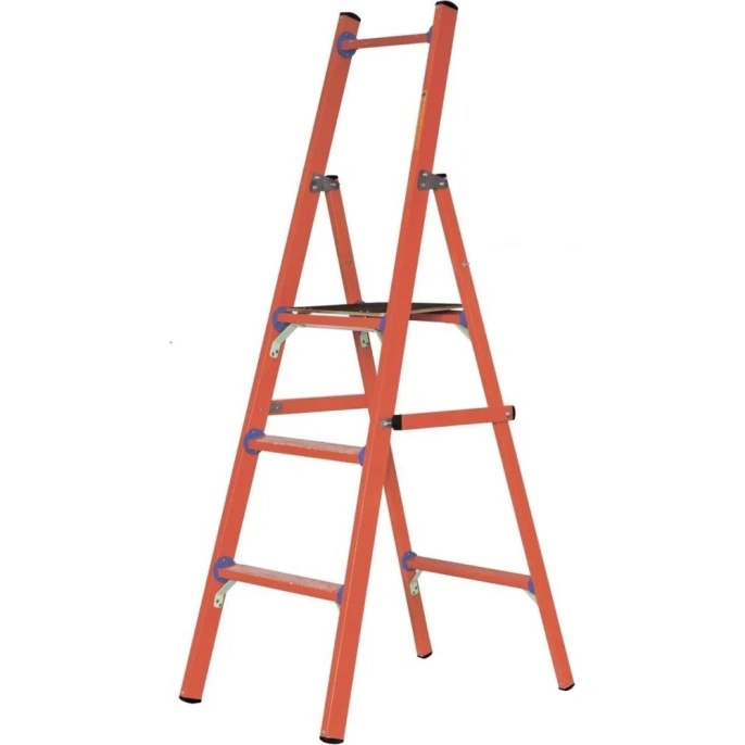 Стеклопластиковая диэлектрическая стремянка с симметричной опорой Диэлектрик ССД-0,7 Евро Д413765