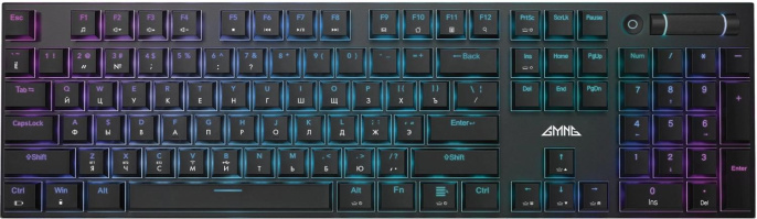 Клавиатура GMNG GG-KB783XPW, беспроводная, USB, Bluetooth/Радиоканал,  механическая, черный [1910520]