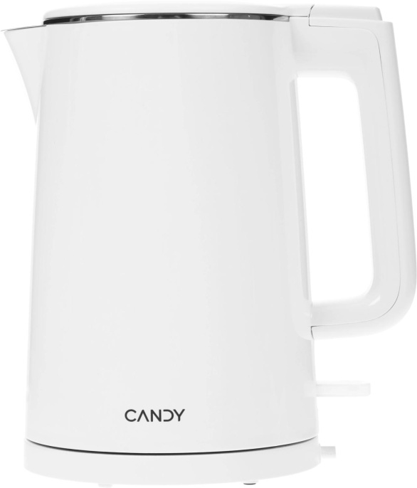 Чайник электрический Candy CK-102, 1.5л, нержавеющая сталь/пластик