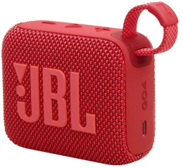 Колонка портативная JBL GO 4, 4.2Вт, красный [jblgo4red]