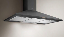 Вытяжки JET AIR/ Купольная, 60 см, 650 куб.м., кнопочное управление, черная